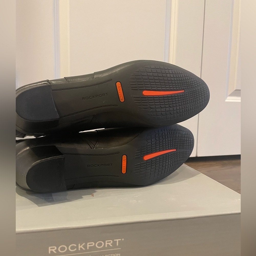 Rockport Wide Calf Black Boots size 10.5. New without tags.